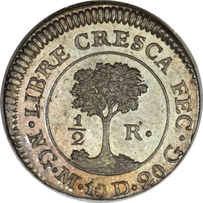 ½ Real Guatemala back