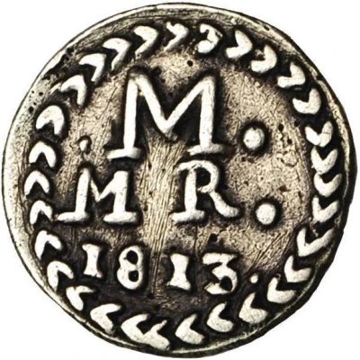 ½ Real Insurgent Coinage back