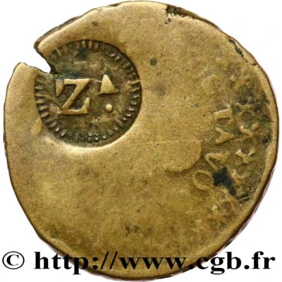 ⅛ Real "Octavo" Countermarked ND back