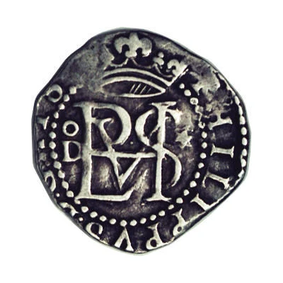 ½ Real - Philip II monogram front