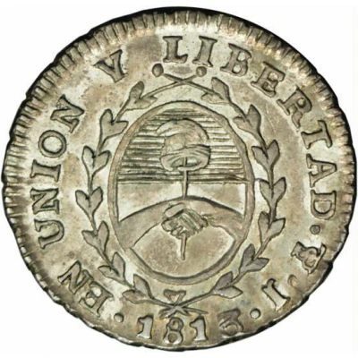 ½ Real Provincias del Rio de la Plata back