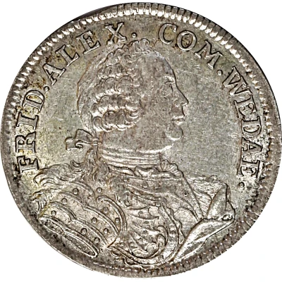 ⅙ Reichsthaler - Frederick Alexander front