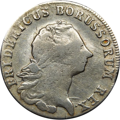 ¼ Reichsthaler - Frederick II front