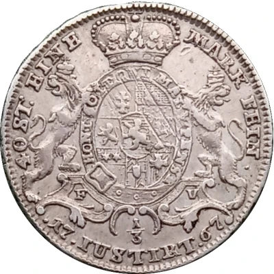 ⅓ Reichsthaler - Frederick II back