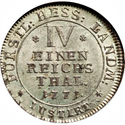 ¼ Reichsthaler - Frederick II back