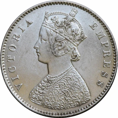 ½ Rupee - Victoria front