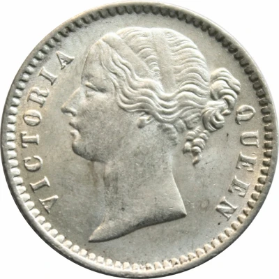 ¼ Rupee - Victoria front