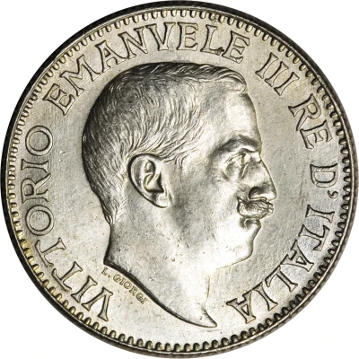 ½ Rupia - Victor Emmanuel III front