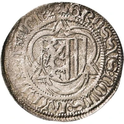 ½ Schwertgroschen - Ernest, Albert and William III back