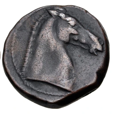 Æ Shekel Carthage; No Symbol 300 BC - 264 BC back