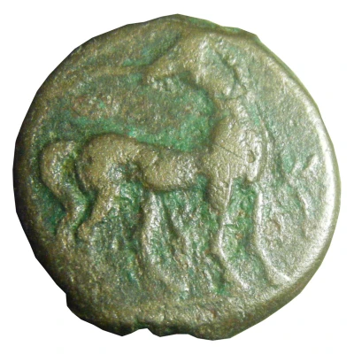 Æ Shekel Carthage 215 BC - 201 BC back