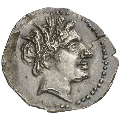 ½ Shekel - Hiempsal II 88 BC - 60 BC front