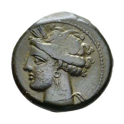 Æ Shekel 300 BC - 264 BC front