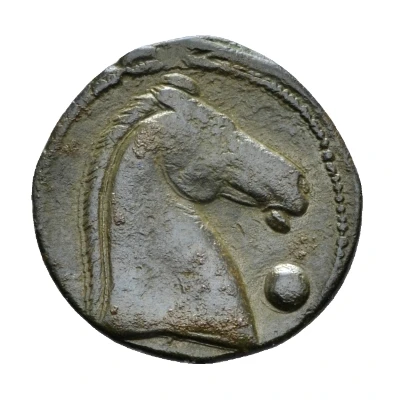 Æ Shekel 300 BC - 264 BC back