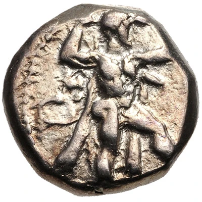 ⅓ Siglos - Baalmelek II 425 BC - 400 BC front