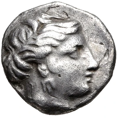 ¼ Siglos - Polykles 250 BC - 150 BC front