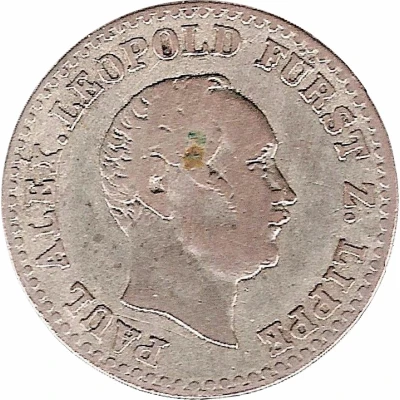 ½ Silbergroschen - Paul Alexander Leopold II front