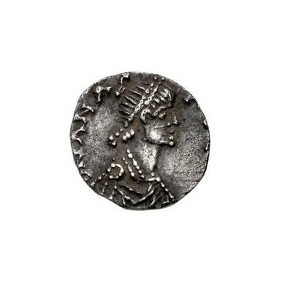 ½ Siliqua In the name of Anastasius I; Mediolanum/Milan front