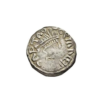 ½ Siliqua In the name of Anastasius I; Sirmium; radiate bust with retrograde SRM front