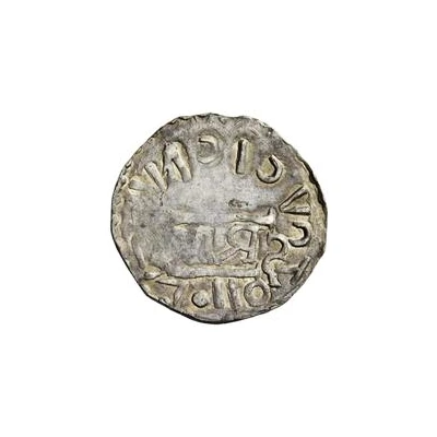 ½ Siliqua In the name of Anastasius I; Sirmium; radiate bust with retrograde SRM back