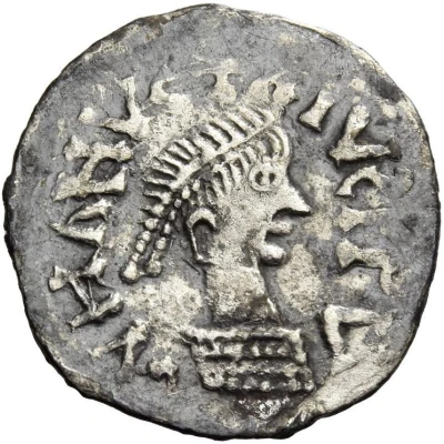 ¼ Siliqua In the name of Anastasius I; Sirmium front