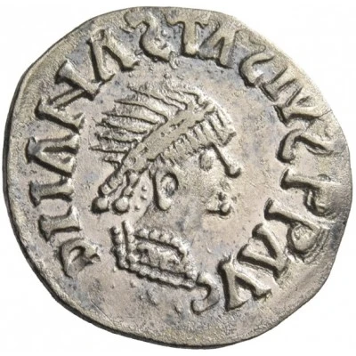 ¼ Siliqua In the name of Anastasius I and Theoderic; Sirmium; regular S with angled bust front