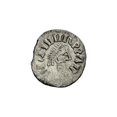 ¼ Siliqua In the name of Justin I and Theoderic; Sirmium; retrograde S with body-less bust front