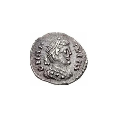 ¼ Siliqua - Theia / In the name of Anastasius I, 491-518 Ticinum front