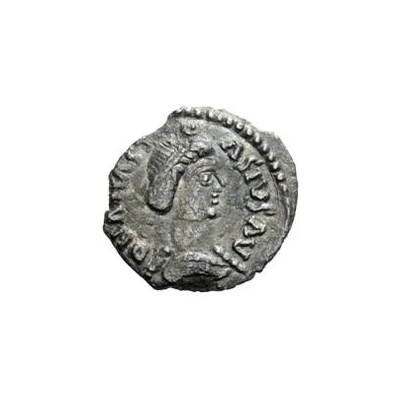 ½ Siliqua - Theia / In the name of Anastasius I, 491-518 Ticinum front