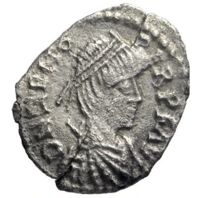 ½ Siliqua in the name of Zeno Milan mint; eagle front