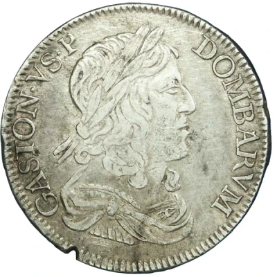 ½ Silver Ecu - Gaston front