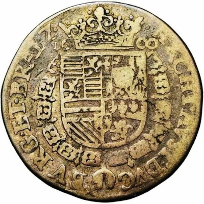 ½ Silver Gulden - Albert and Isabella back