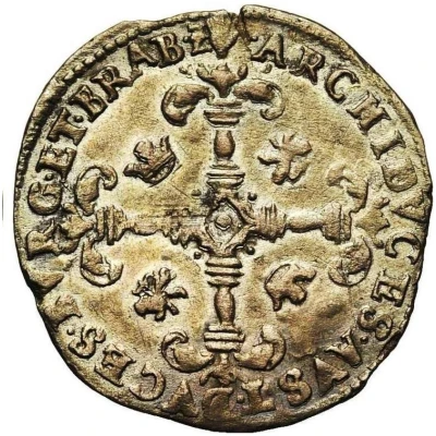 ⅛ Silver Gulden "Stoter" - Albert and Isabella back