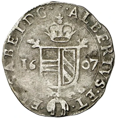 ½ Silver Real- Albert and Isabella front