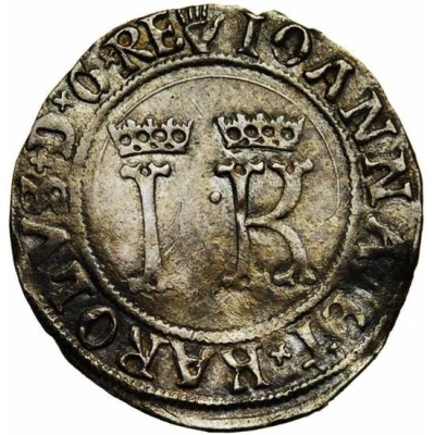 ½ Silver Real - Charles V and Joanna ND front