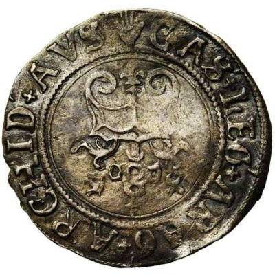 ½ Silver Real - Charles V and Joanna ND back