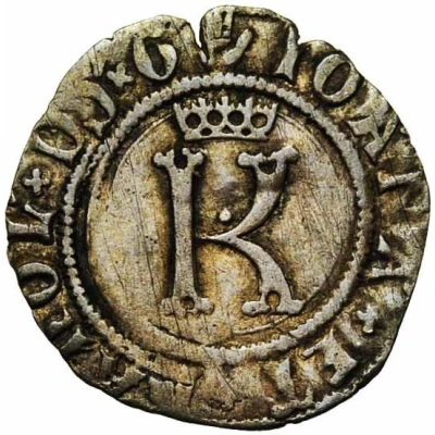 ¼ Silver Real - Charles V with Joanna ND front