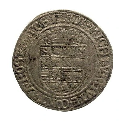 ½ Silver Real - Charles V ND back