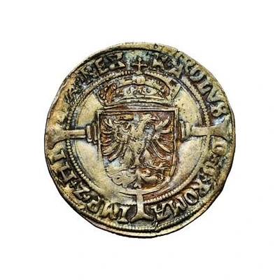 ½ Silver Real - Charles V ND front