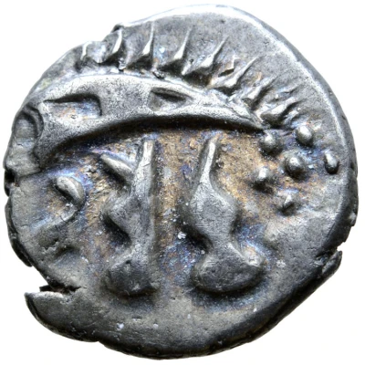 ¼ Silver Stater "Durotrigan E" 58 BC - 45 BC front