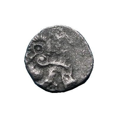 ¼ Silver Stater 60 BC - 50 BC back