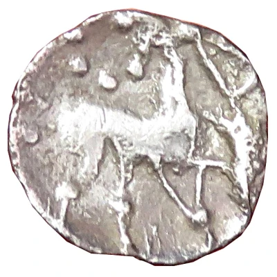 ½ Silver Unit "Corieltauvian D" 45 BC - 10 BC back