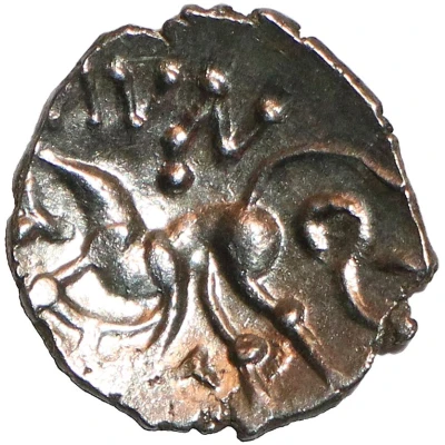 ½ Silver Unit "Corieltauvian J" - Auntcost 5 BC - 1 BC back