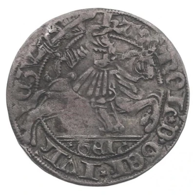 ¼ Snaphaanschelling "Peerdeke" - Charles of Egmont ND front