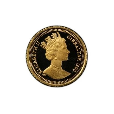 ¼ Sovereign - Elizabeth II Constitution front