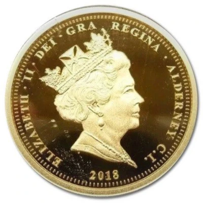 ¼ Sovereign - Elizabeth II Dambusters front