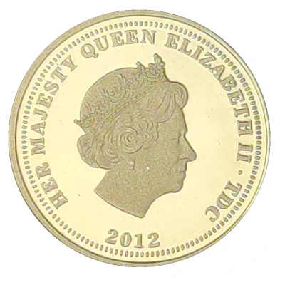 ¼ Sovereign - Elizabeth II Elizabeth and the Lion front