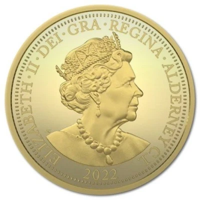 ¼ Sovereign - Elizabeth II Platinum Jubilee front