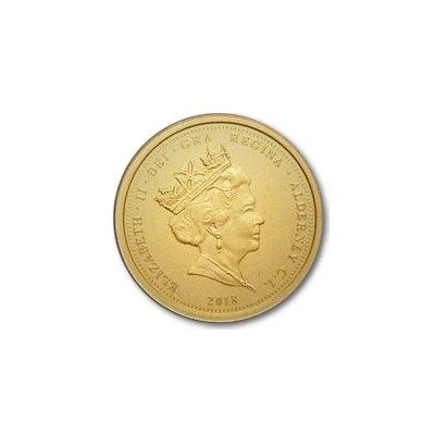 ¼ Sovereign - Elizabeth II Remembrance 2018; Gold front