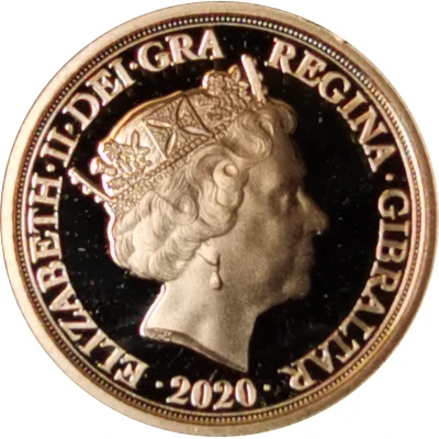 ¼ Sovereign - Elizabeth II Strength and Stay front